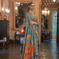 Handcrafted Patola Silk Saree with Traditional Design Motifs