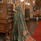 Handcrafted Patola Silk Saree with Traditional Design Motifs
