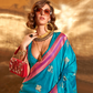 Woven Zari Satin Banarasi Silk Saree with Rich Traditional Detailing