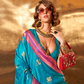 Woven Zari Satin Banarasi Silk Saree with Rich Traditional Detailing