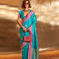 Woven Zari Satin Banarasi Silk Saree with Rich Traditional Detailing