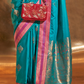 Woven Zari Satin Banarasi Silk Saree with Rich Traditional Detailing
