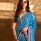 Woven Zari Satin Banarasi Silk Saree with Rich Traditional Detailing
