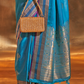 Woven Zari Satin Banarasi Silk Saree with Rich Traditional Detailing