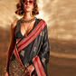 Woven Zari Satin Banarasi Silk Saree with Rich Traditional Detailing