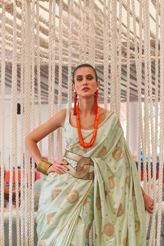 Printed Floral Print Daily Wear Georgette Saree