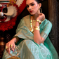 Designer Satin Silk Saree with Intricate Woven Detailing