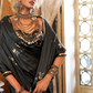 Zari Woven Banarasi Satin Silk Saree with Glossy Rich Finish