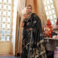 Zari Woven Banarasi Satin Silk Saree with Glossy Rich Finish
