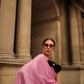 Lustrous Silk Satin Saree with Elegant Drape