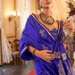 Zari Woven Banarasi Satin Silk Saree with Glossy Rich Finish