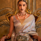 Satin Handloom Saree with Intricate Weaving Work