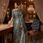 Pure Satin Saree with Elegant Handloom Weaving Design
