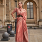 Banarasi Satin Silk Saree with Rich Traditional Weaving