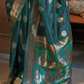 Elora Satin Tanchoi Silk Blend Saree with Handloom Weaving