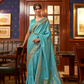 Pure Satin Weaving Silk Saree with Luxurious Glossy Finish