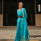 Zari Handloom Woven Satin Silk Saree with Lustrous Finish