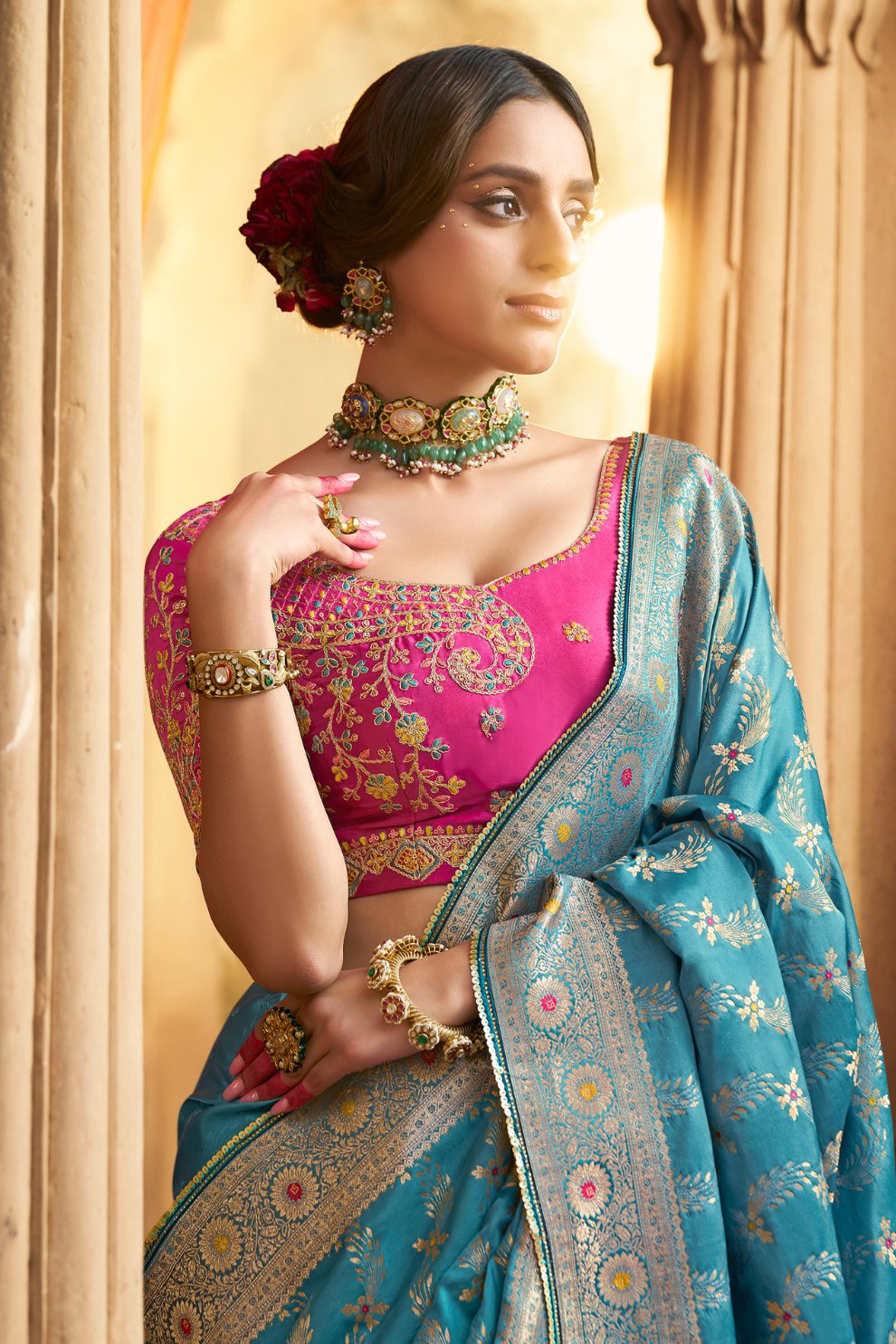 Pure Satin Bliss Saree with Fancy Finish and Designer Appeal
