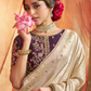 Pure Satin Bliss Saree with Fancy Finish and Designer Appeal