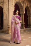 Pure Satin Bliss Saree with Fancy Finish and Designer Appeal