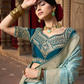 Pure Satin Bliss Saree with Fancy Finish and Designer Appeal