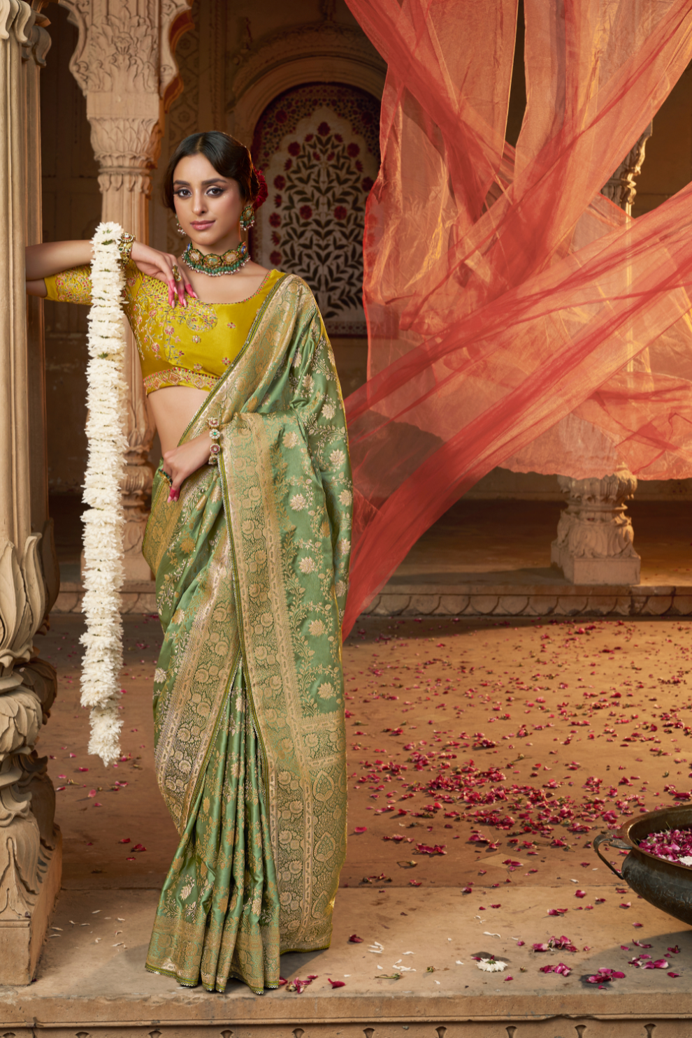 Pure Satin Bliss Saree with Fancy Finish and Designer Appeal