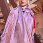 Luxurious Satin Fabric Adorned with Traditional Zari Work - LaVante Fashion