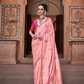 Luxurious Satin Fabric Adorned with Traditional Zari Work - LaVante Fashion