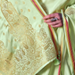 Luxurious Satin Fabric Adorned with Traditional Zari Work - LaVante Fashion
