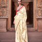 Luxurious Satin Fabric Adorned with Traditional Zari Work - LaVante Fashion