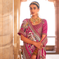 Elegant Designer Patola Saree in Pure Smooth Silk
