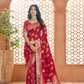 Pure Soft Banarasi Silk Saree with Traditional Zari Weaving - LaVante Fashion
