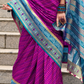 Royal Grace – Pure Soft Banarasi Silk Saree with Rich Zari Weaving - LaVante Fashion