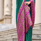 Royal Grace – Pure Soft Banarasi Silk Saree with Rich Zari Weaving - LaVante Fashion
