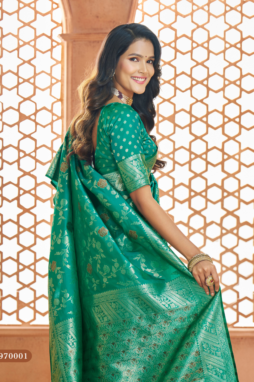 Pure Soft Banarasi Silk Saree with Traditional Zari Weaving - LaVante Fashion