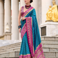 Royal Grace – Pure Soft Banarasi Silk Saree with Rich Zari Weaving - LaVante Fashion