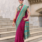 Royal Grace – Pure Soft Banarasi Silk Saree with Rich Zari Weaving - LaVante Fashion