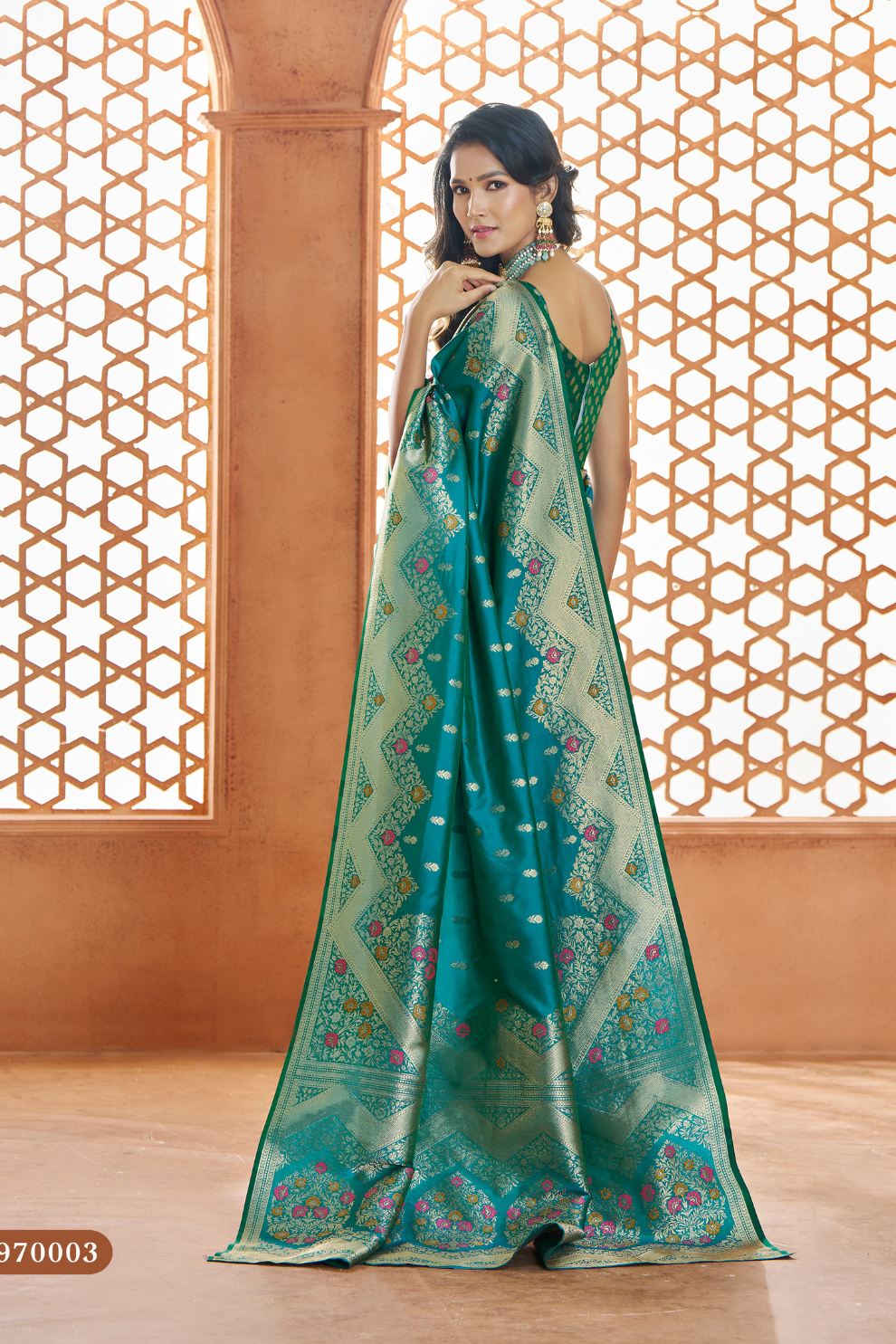 Pure Soft Banarasi Silk Saree with Traditional Zari Weaving - LaVante Fashion