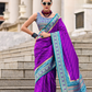 Royal Grace – Pure Soft Banarasi Silk Saree with Rich Zari Weaving - LaVante Fashion