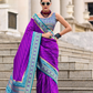 Royal Grace – Pure Soft Banarasi Silk Saree with Rich Zari Weaving - LaVante Fashion