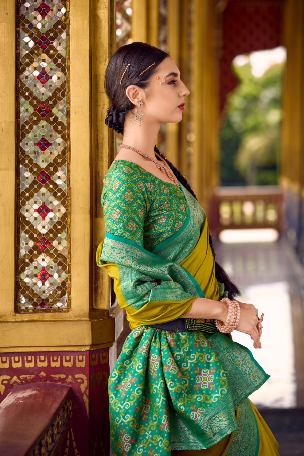Pure Soft Banarasi Silk Saree with Traditional Zari Weaving - LaVante Fashion