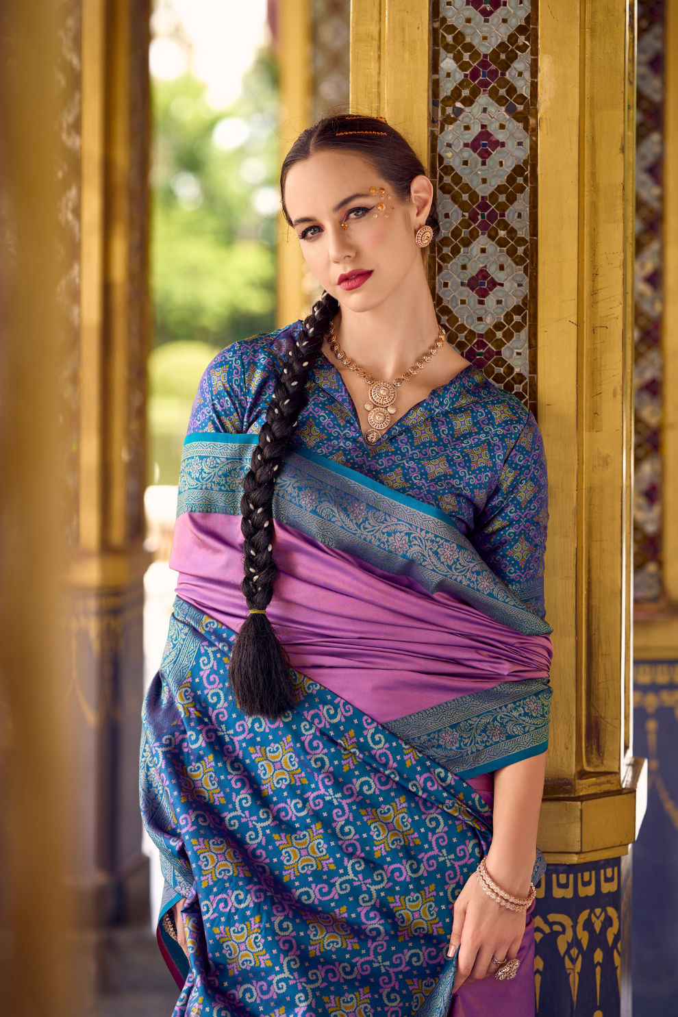 Pure Soft Banarasi Silk Saree with Traditional Zari Weaving - LaVante Fashion