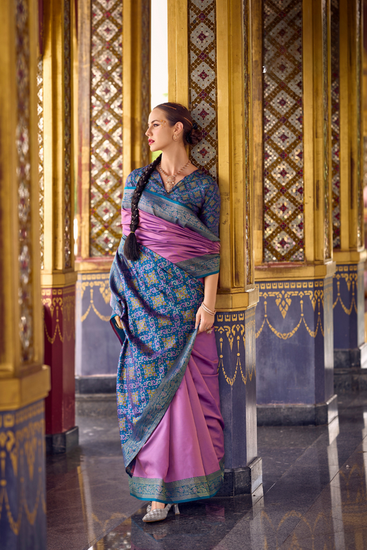 Pure Soft Banarasi Silk Saree with Traditional Zari Weaving - LaVante Fashion