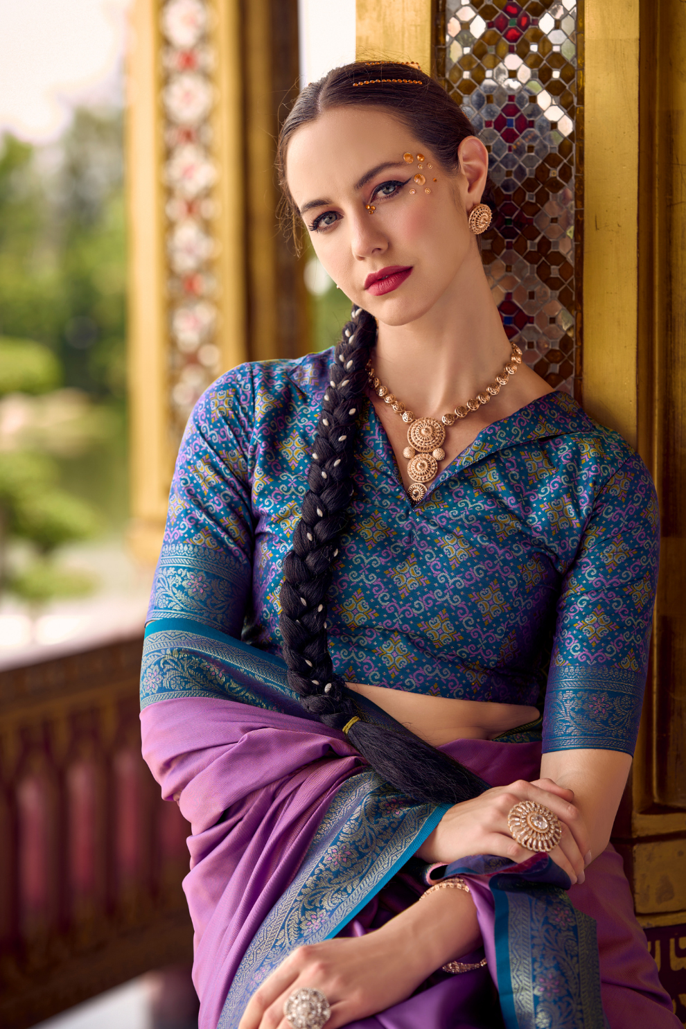 Pure Soft Banarasi Silk Saree with Traditional Zari Weaving - LaVante Fashion