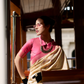 Soft Silk Saree with Ikkat Border and Classic Elegance - LaVante Fashion