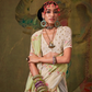 Pure Spun Rangkaat Weaving Saree with Heavy Pallu & Tassels