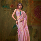 Pure Spun Rangkaat Weaving Saree with Heavy Pallu & Tassels