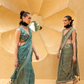Designer Poly Viscose Silk Georgette Saree with Digital Prints