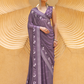 Designer Poly Viscose Silk Georgette Saree with Digital Prints