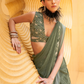 Designer Poly Viscose Silk Georgette Saree with Digital Prints